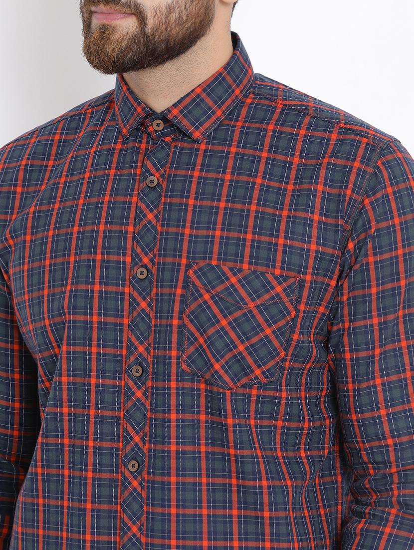 multicolor cotton casual shirt - 15713404 - Zoom Image - 4