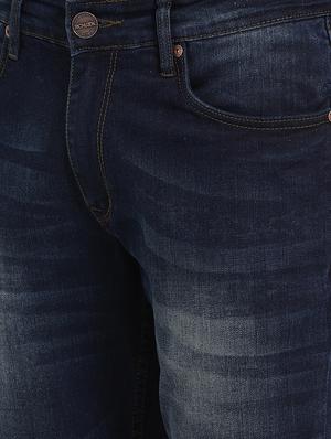 blue cotton washed jeans - 15713465 - Standard Image - 4