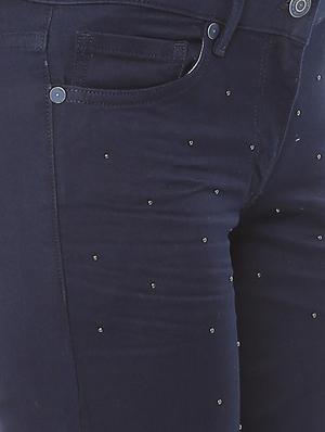 Bead embellished skinny jeans - 15713907 - Standard Image - 4