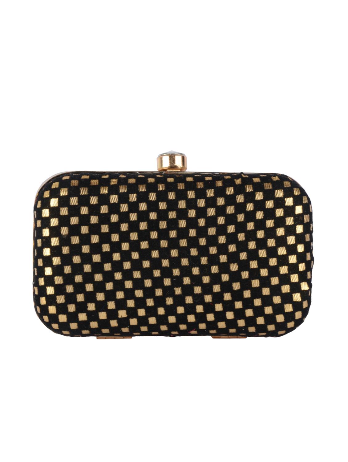 black velvet box clutch - 15715929 - Zoom Image - 4