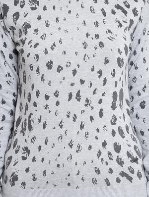 ribbed edge crew neck pullover - 15721732 - Standard Image - 4