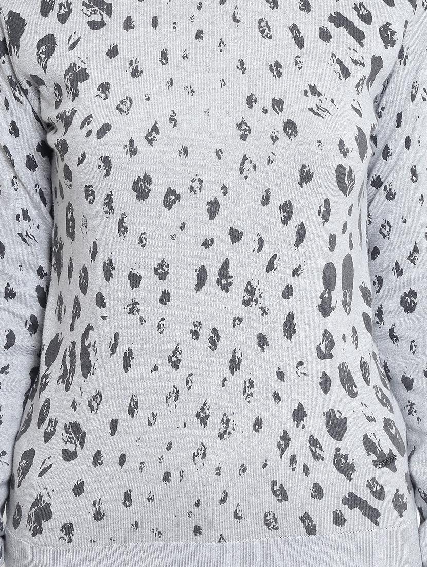 ribbed edge crew neck pullover - 15721732 - Zoom Image - 4