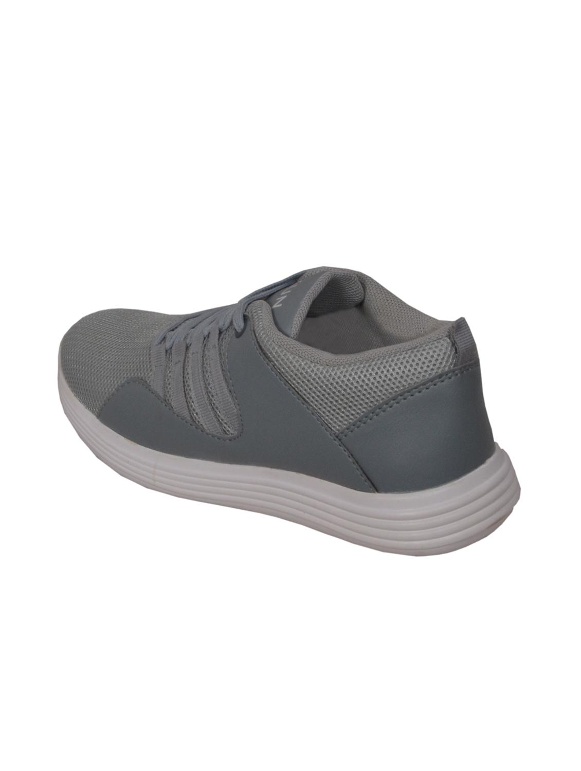 grey mesh lace up sneakers - 15724044 - Zoom Image - 4