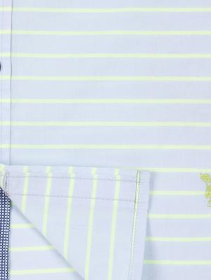 blue cotton shirt - 15724074 - Standard Image - 4