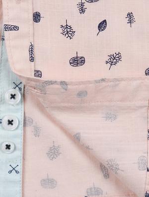 roll up sleeved quirky print shirt - 15724088 - Standard Image - 4