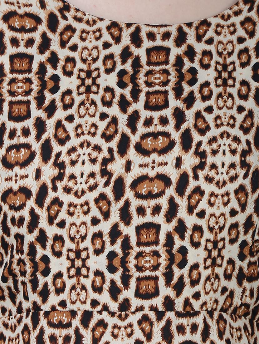 animal print maxi dress - 15726074 - Zoom Image - 4
