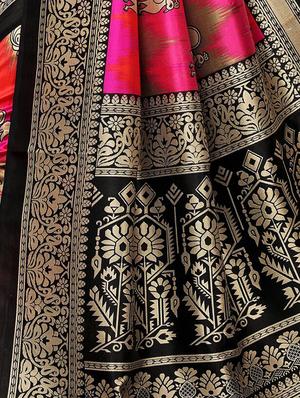 conversational mysore silk saree with blouse - 15726353 - Standard Image - 4