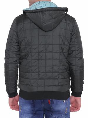 black polyester blend reversible jacket - 15726592 - Standard Image - 4