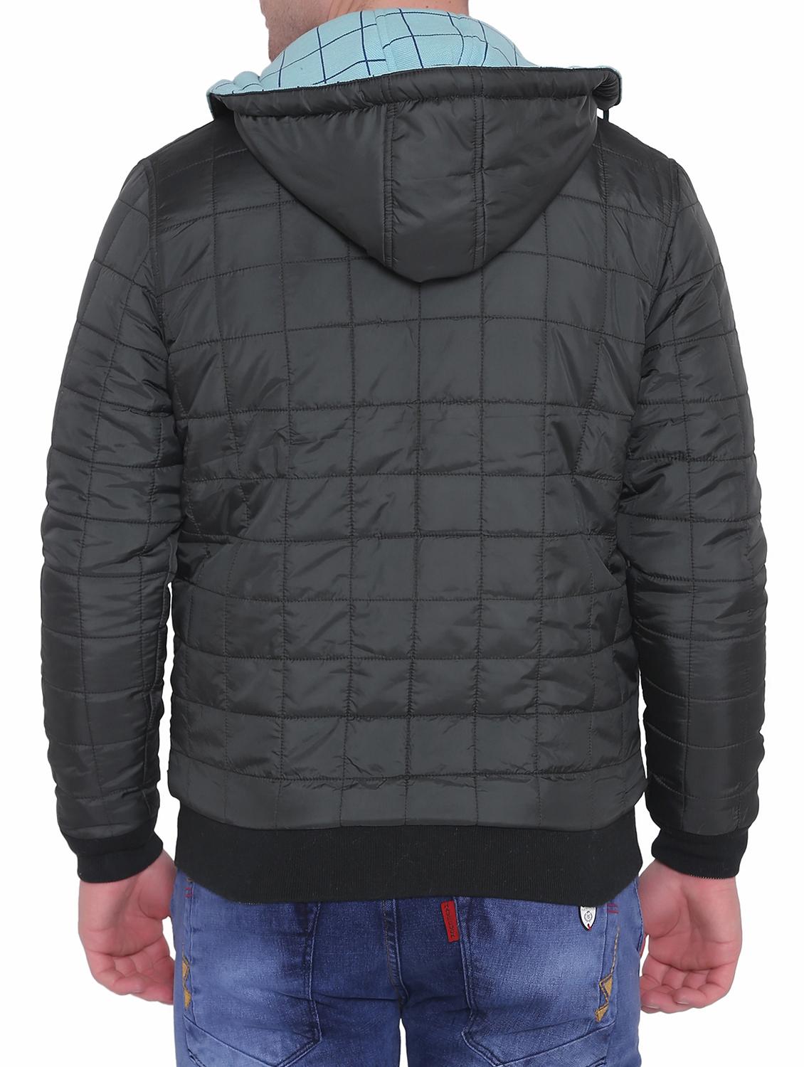 black polyester blend reversible jacket - 15726592 - Zoom Image - 4