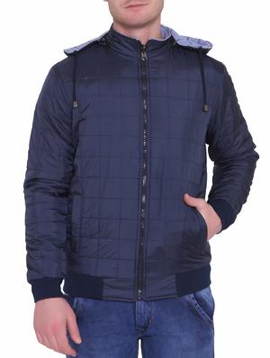 blue polyester blend reversible jacket - 15726593 - Standard Image - 4