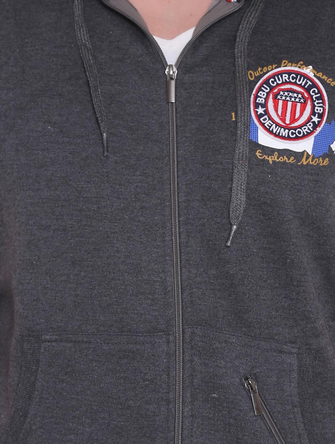 grey cotton sweatshirt - 15726598 - Zoom Image - 4