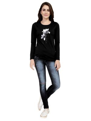 graphic print long sleeved tee - 15726859 - Standard Image - 4