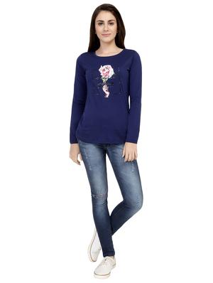 graphic print long sleeved tee - 15726860 - Standard Image - 4