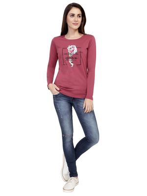 graphic print long sleeved tee - 15726864 - Standard Image - 4