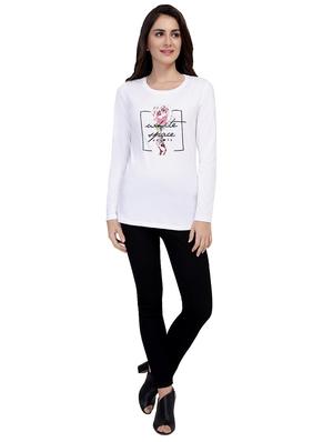 graphic print long sleeved tee - 15726867 - Standard Image - 4
