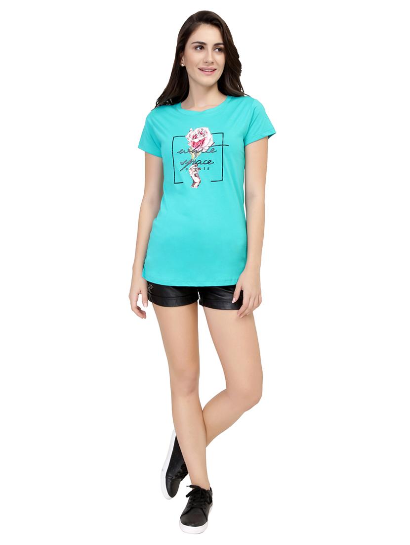 Graphic Print Short Sleeved Tee - 15726872 - Zoom Image - 4