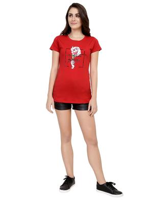graphic print short sleeved tee - 15726877 - Standard Image - 4