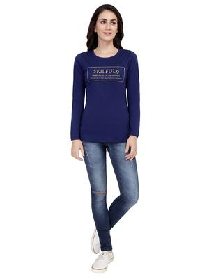 slogan print long sleeved tee - 15726882 - Standard Image - 4