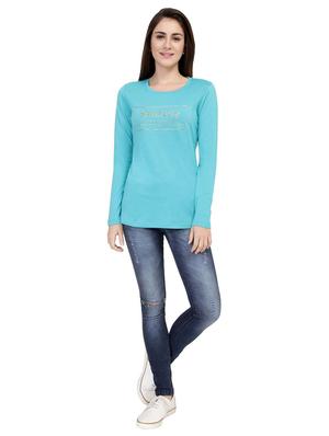 Slogan Print Long Sleeved Tee - 15726883 - Standard Image - 4