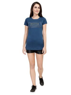 Slogan Print Short Sleeved Tee - 15726890 - Standard Image - 4