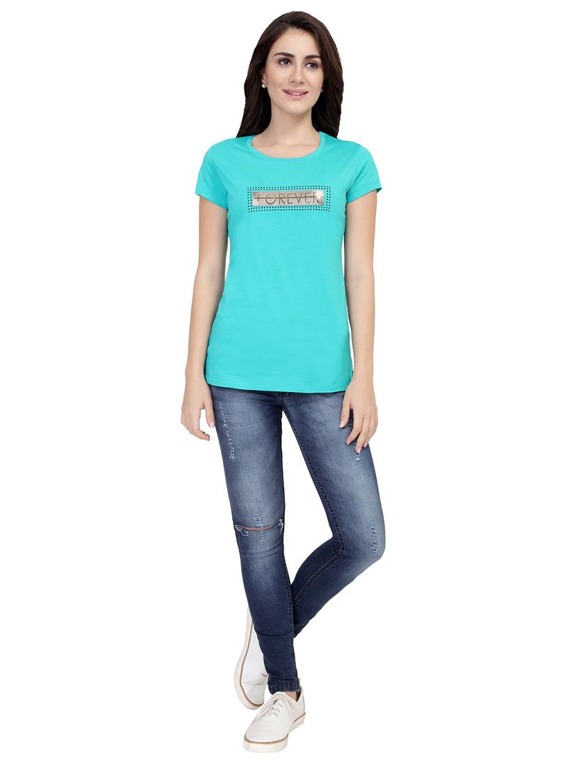 letter patch short sleeved tee - 15726901 - Zoom Image - 4