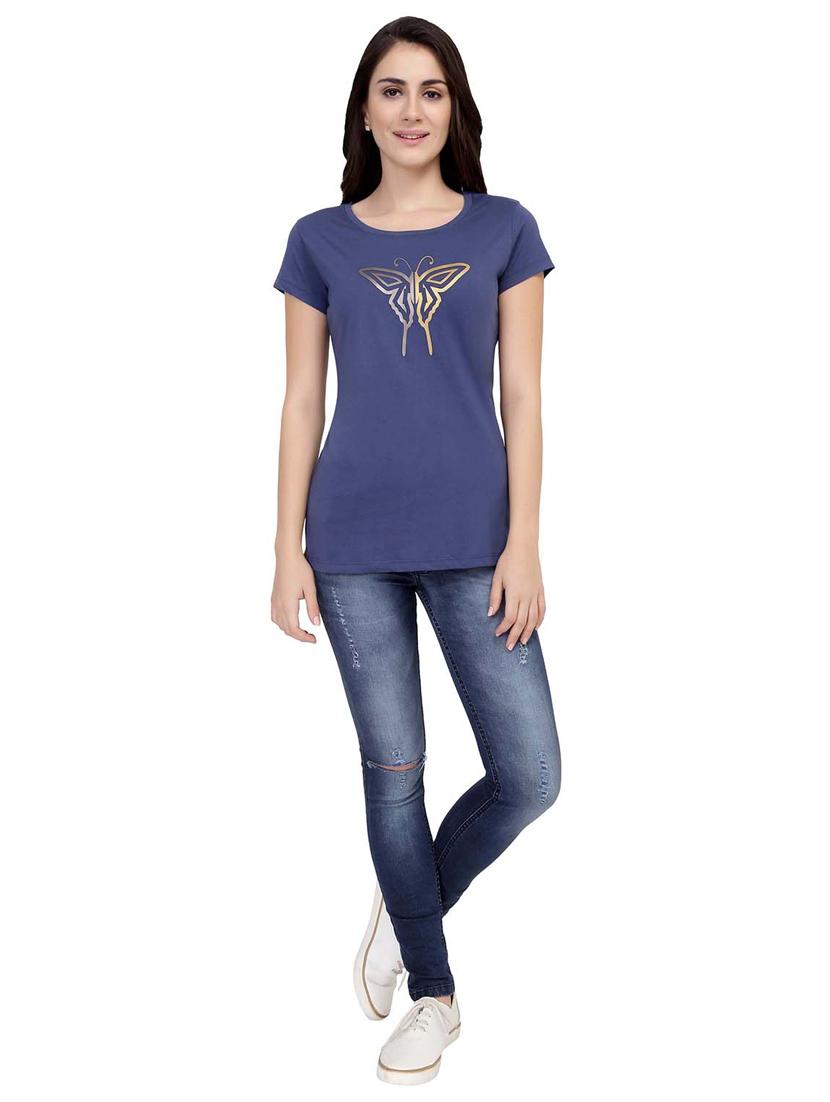 Graphic Print Short Sleeved Tee - 15726906 - Zoom Image - 4