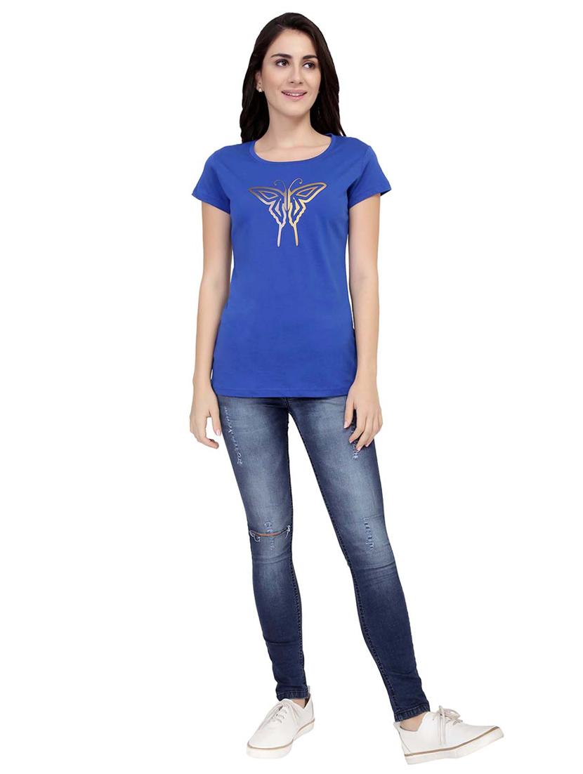 Graphic Print Short Sleeved Tee - 15726907 - Zoom Image - 4