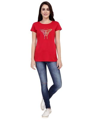 Graphic Print Short Sleeved Tee - 15726909 - Standard Image - 4