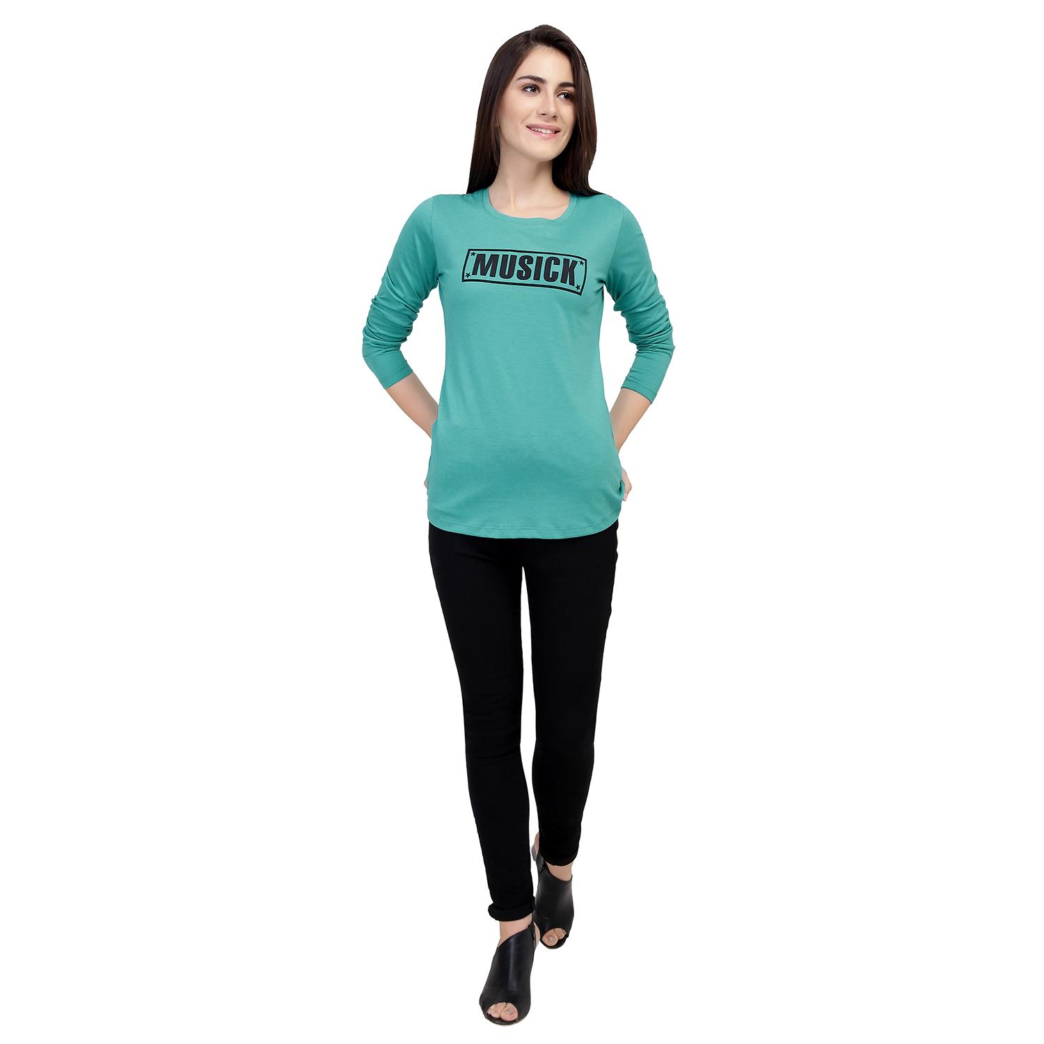 Graphic Print Long Sleeved Tee - 15726912 - Zoom Image - 4