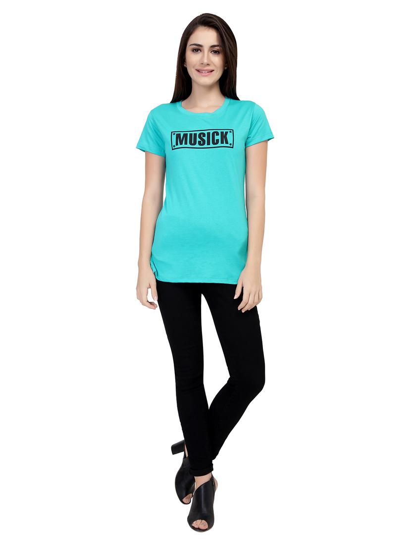 Graphic Print Short Sleeved Tee - 15726922 - Zoom Image - 4