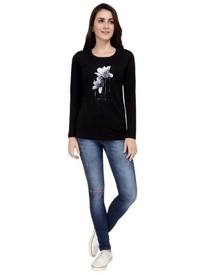 Graphic Print Long Sleeved Tee - 15726929 - Standard Image - 4