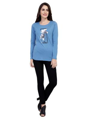 Graphic Print Long Sleeved Tee - 15726932 - Standard Image - 4