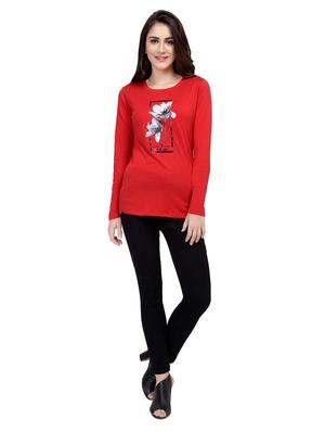 Graphic Print Long Sleeved Tee - 15726935 - Standard Image - 4