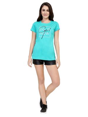 Slogan Print Short Sleeved Tee - 15726957 - Standard Image - 4