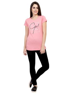 Slogan Print Short Sleeved Tee - 15726960 - Standard Image - 4