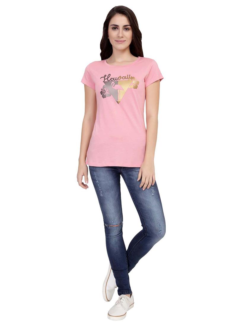 Graphic Print Short Sleeved Tee - 15726970 - Zoom Image - 4