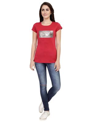 Letter Patch Short Sleeved Tee - 15726976 - Standard Image - 4