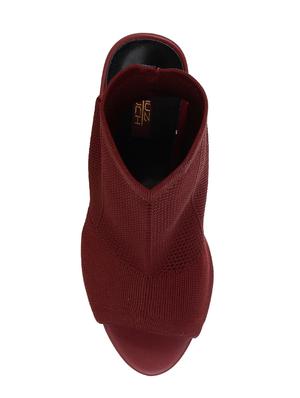 maroon closed back sandals - 15727128 - Standard Image - 4
