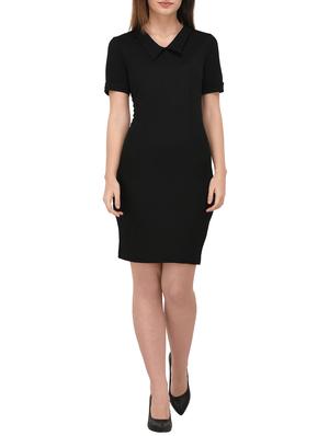 turn up sleeved sheath dress - 15727266 - Standard Image - 4