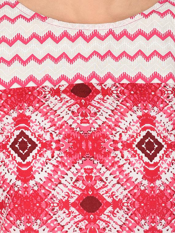 Printed straight kurta - 15727326 - Zoom Image - 4