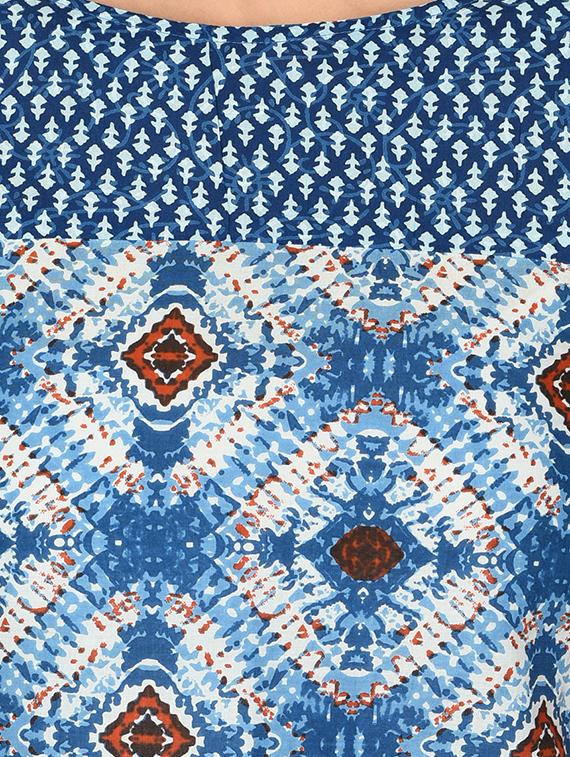 Printed straight kurta - 15727327 - Zoom Image - 4