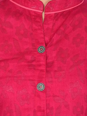 High low printed kurta - 15727436 - Standard Image - 4