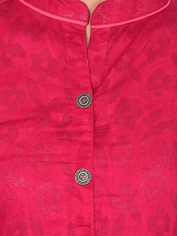 High low printed kurta - 15727436 - Zoom Image - 4