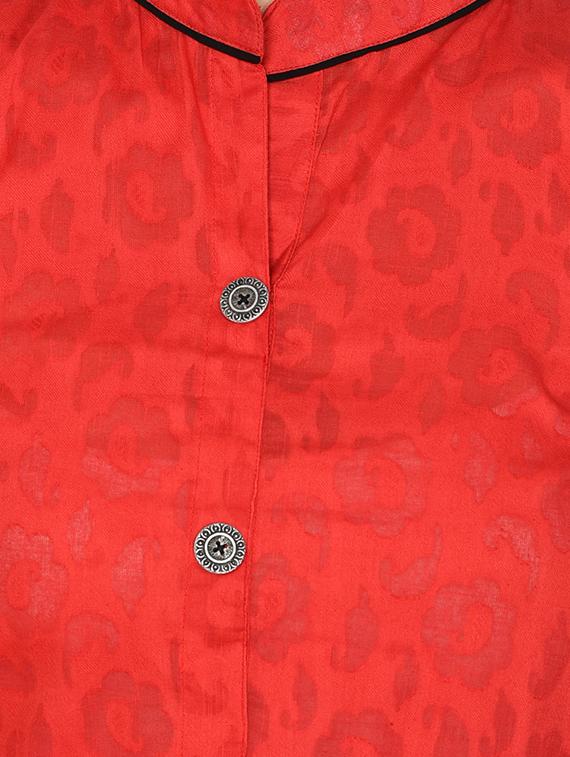 High low printed kurta - 15727438 - Zoom Image - 4