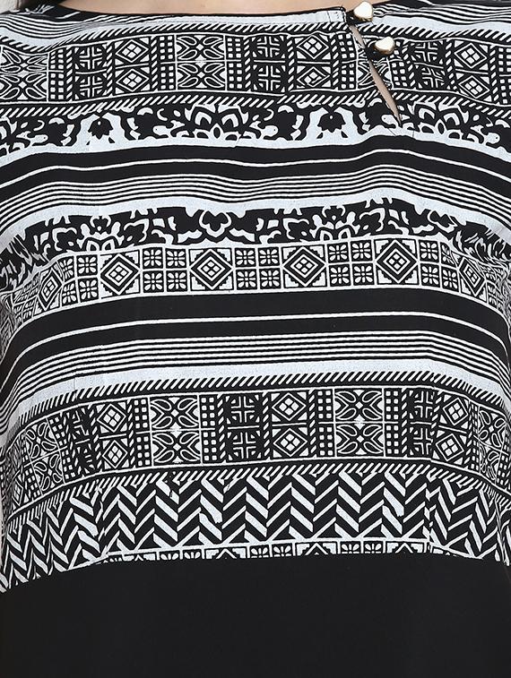 High low printed kurta - 15727448 - Zoom Image - 4