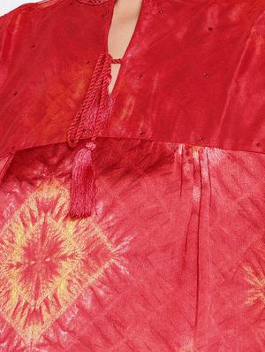 A-line printed kurta - 15727464 - Standard Image - 4