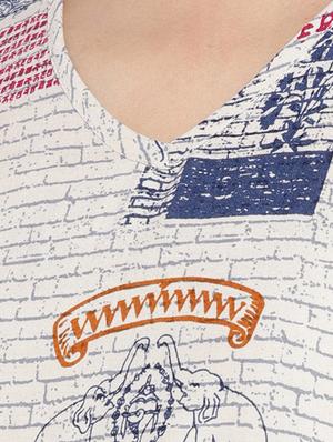Printed straight kurta - 15727501 - Standard Image - 4
