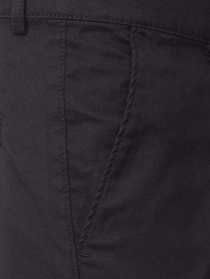 black cotton blend chinos - 15727659 - Standard Image - 4
