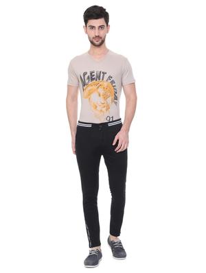 black cotton blend chinos - 15727664 - Standard Image - 4