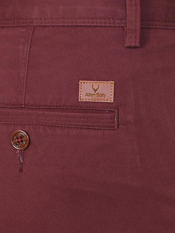 red cotton chinos - 15727676 - Zoom Image - 4
